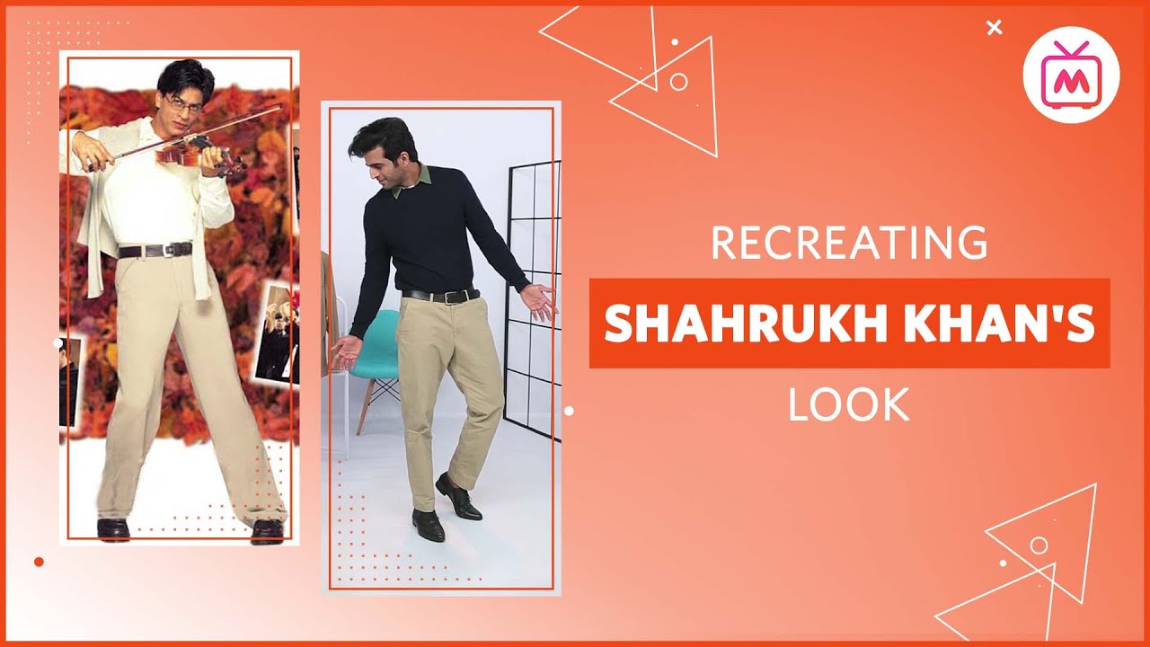 Recreate Shahrukh Khan's Look from the Movies | Men's Fashion | Bollywood Fashion - Myntra Studio