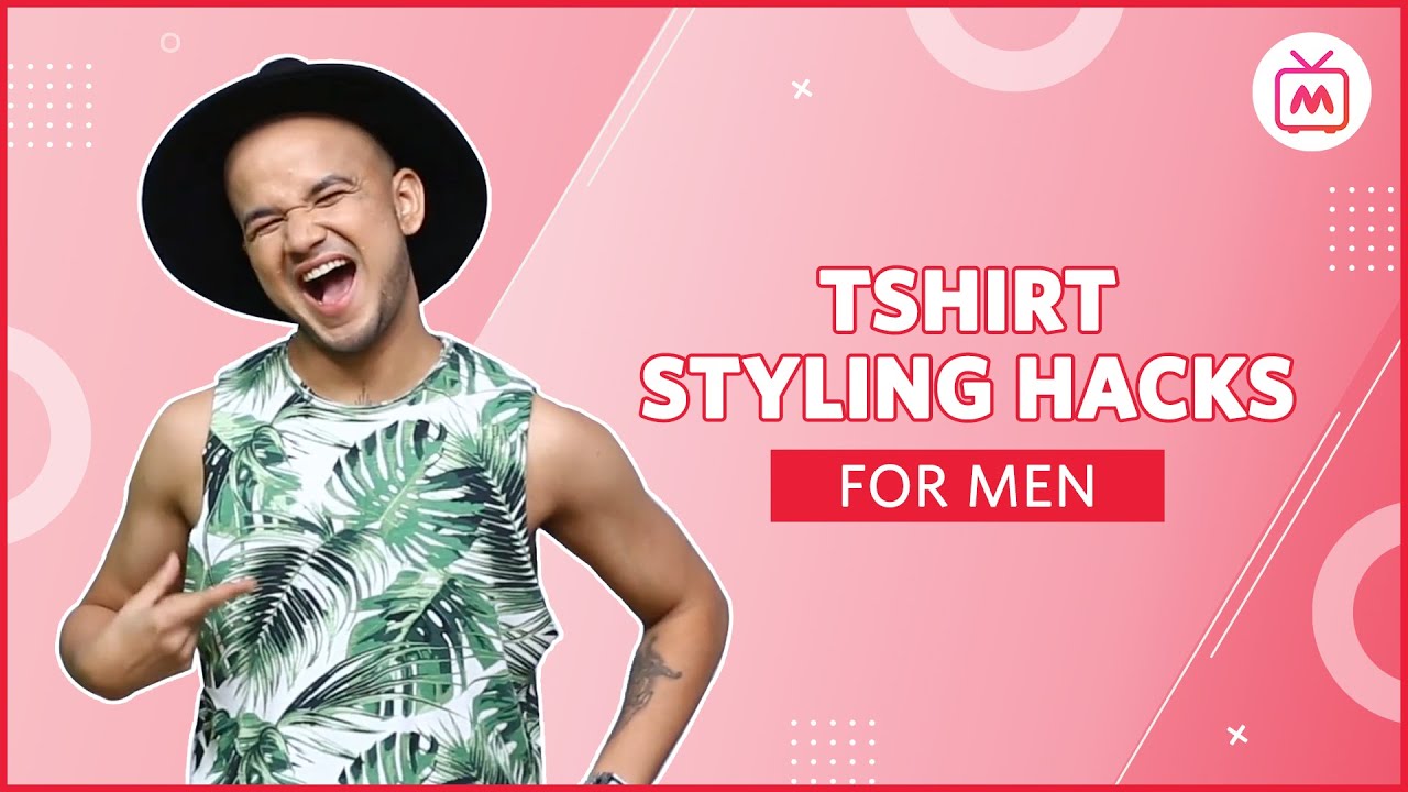 Tshirt Hacks For Men | Tshirt Styles For Men | Men's Fashion Hack | Myntra Studio