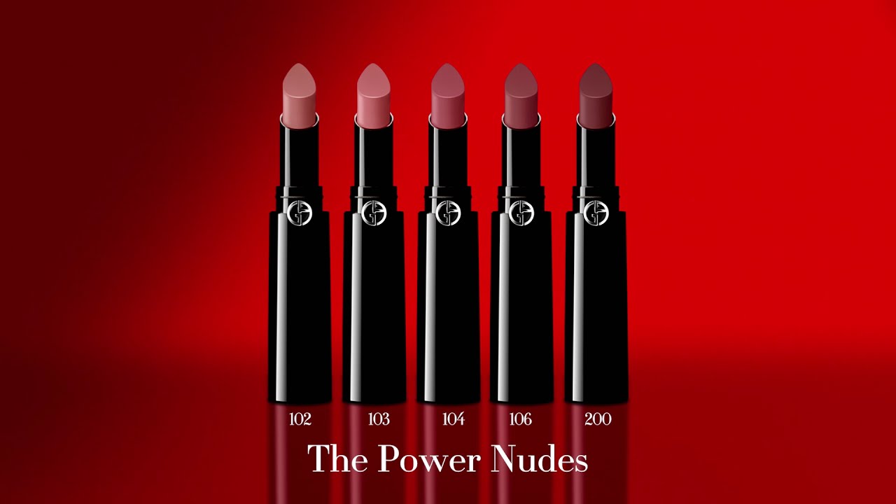 The Power Nudes - LIP POWER by Giorgio Armani