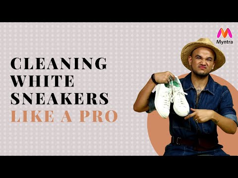 How To Clean White Shoes Like A Pro | Hack It | Myntra Studio