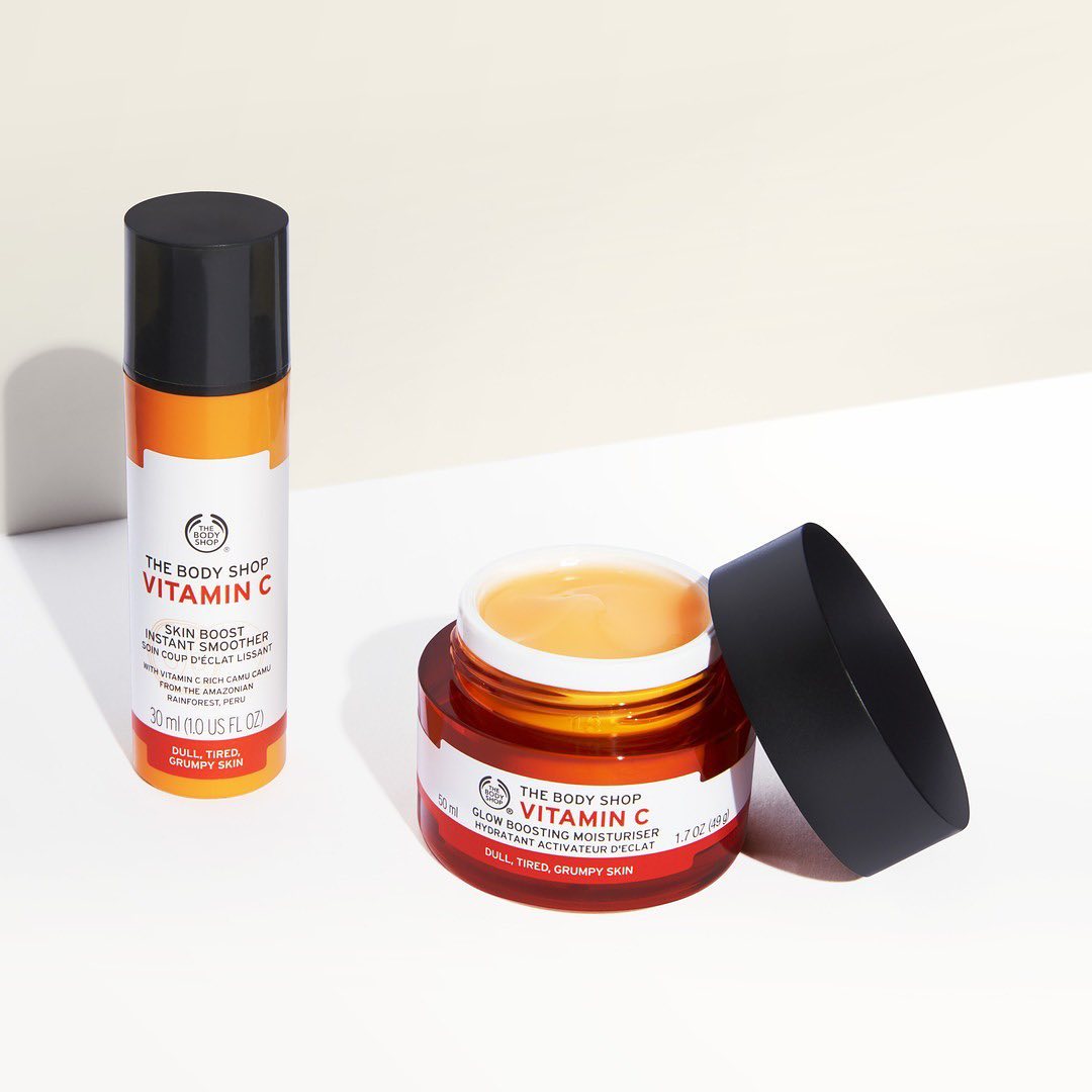 The Body Shop India - Kickstart your week by putting your best face forward  with this duo 🌟! The Vitamin C powered regime is enriched with Camu Camu Berries 🍒 to give your skin the lustre & hydration...