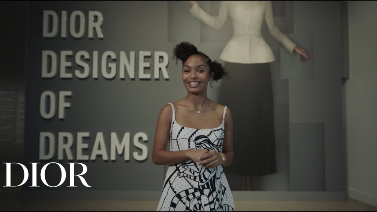 A Tour of the 'Designer of Dreams' Dior Exhibition With Yara Shahidi