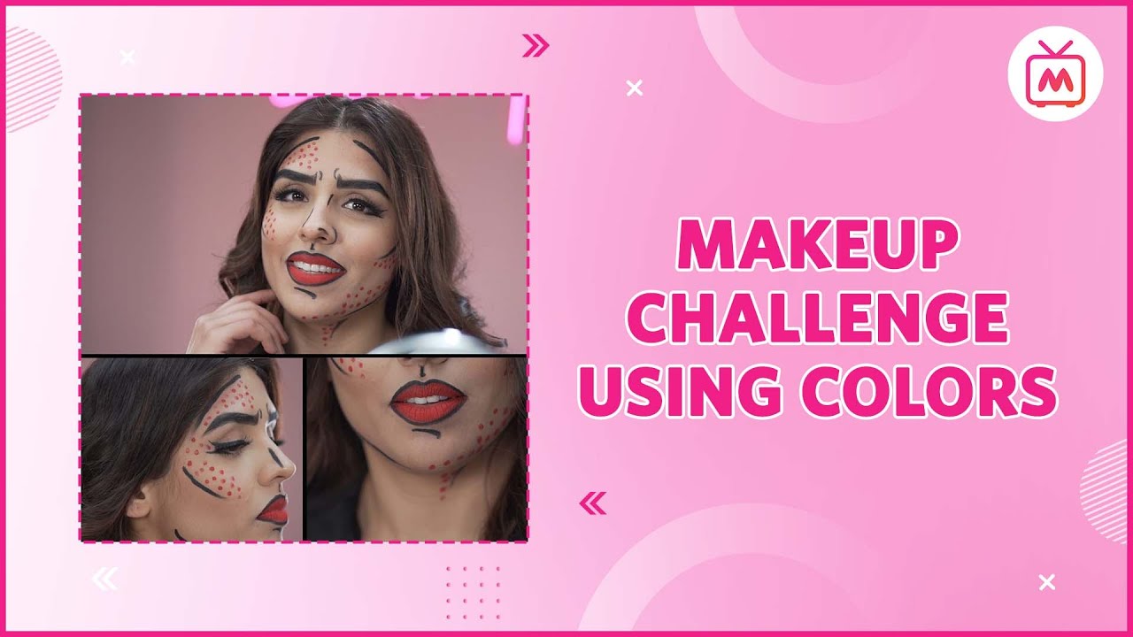 Makeup Challenge using Colors For Women | Various Colors Makeup Challenge - Myntra Studio