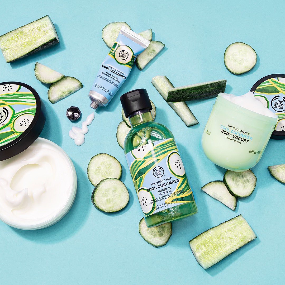 The Body Shop India - Cucumbers are made with 96% water – cray, right? This #SelfcareSunday, chill this weekend in an instant with our limited-edition Cool Cucumber range. Made with juice from wonky c...
