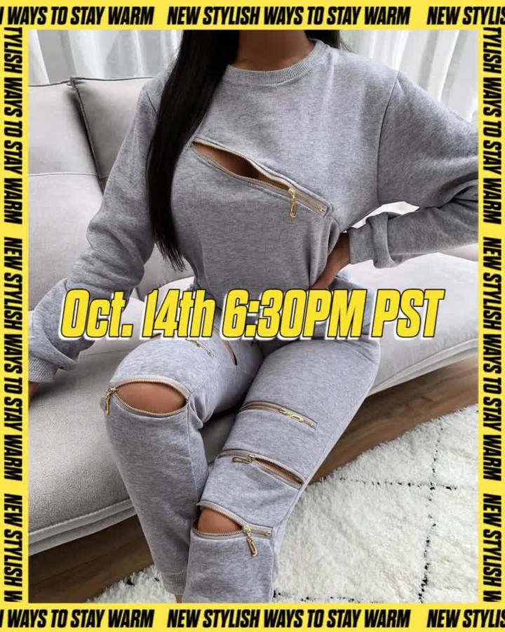 Chic Me - #ChicMeLive Essentials for keeping comfy.
Oct. 14th 6:30PM PST⁠
Same time&same place.⁠
New stylish ways to stay warm.⁠
Shop: ChicMe.com⁠
⁠
#chicmeofficial #live #discount