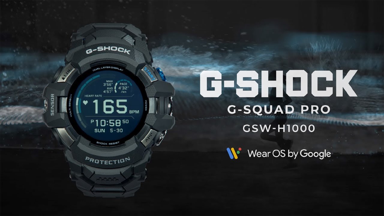 G-SQUAD PRO GSW-H1000 : CASIO G-SHOCK