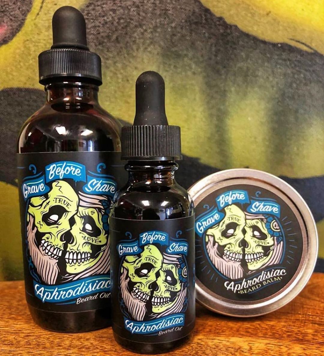 wayne bailey - Aphrodisiac Beard Oil & Beard Balm! Available in 1 or 4 ounce oils and 2 or 4 ounce balms!
.
Scented with the classic masculine aromas of leather and cedar wood!
.
Also available as a B...