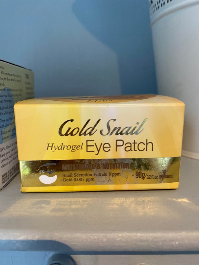 Гидрогелевые патчи для глаз Esfolio Gold Snail Hydrogel Eye Patch 