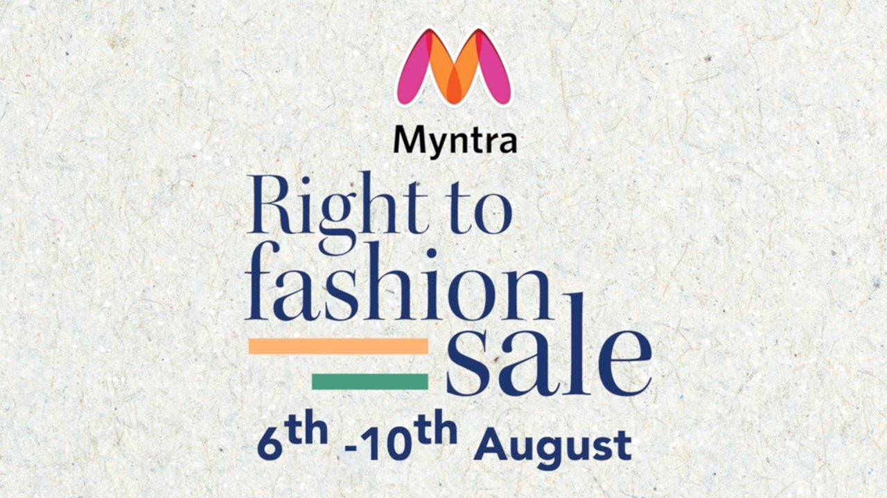 The Right To Fashion Sale Is Live | Myntra Sale | Myntra