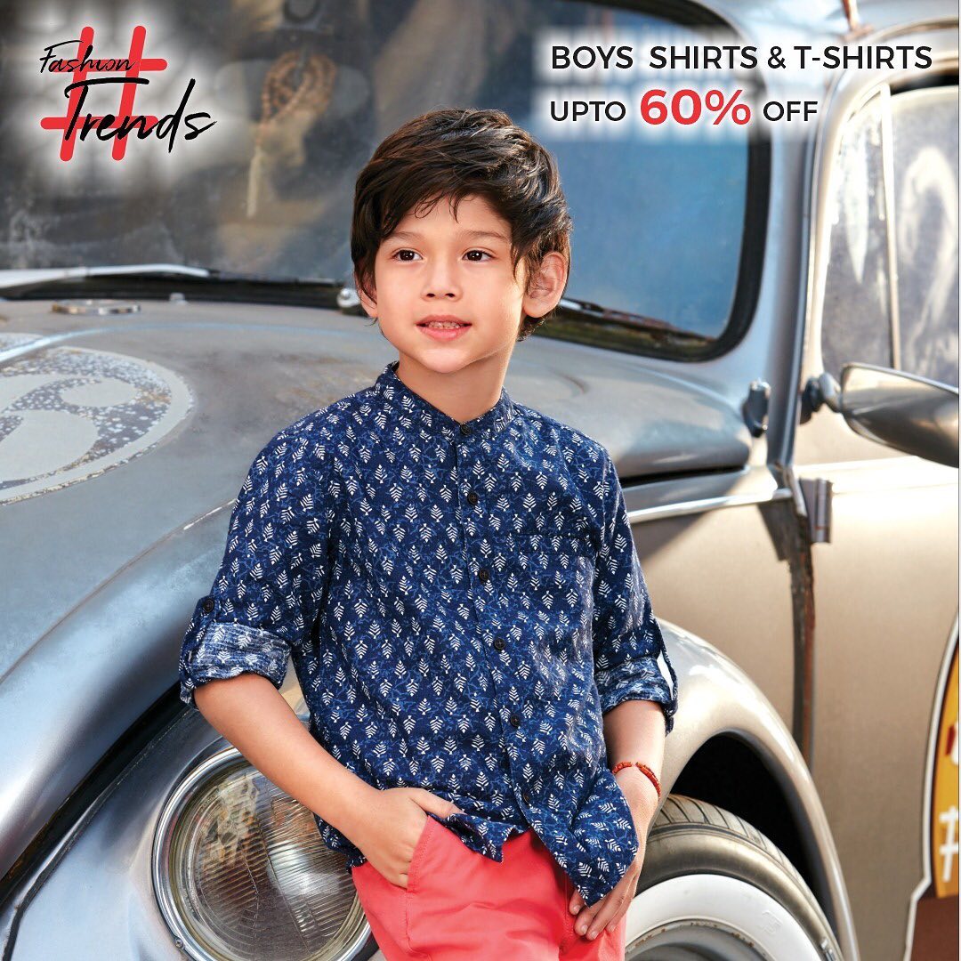 Brand Factory Online - Boys shirts and t-shirts upto 60% off 🥳🥳

Shop this exciting deal NOW !! 
.
.
.
Log on to brandfactoryonline.com or visit the link in bio to grab amazing shirts and tshirts for...