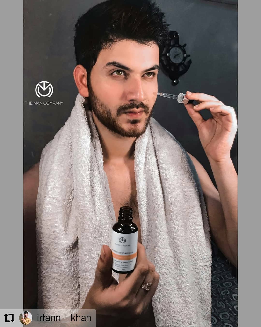 The Man Company - #Repost @irfann__khan
. 
. 
. 
. 
. 
The Man company brings you a  pollution sheet mask DIY Face care kit + Vitamin C face serum + Anti pollution sheet mask trio for your Skin. This...