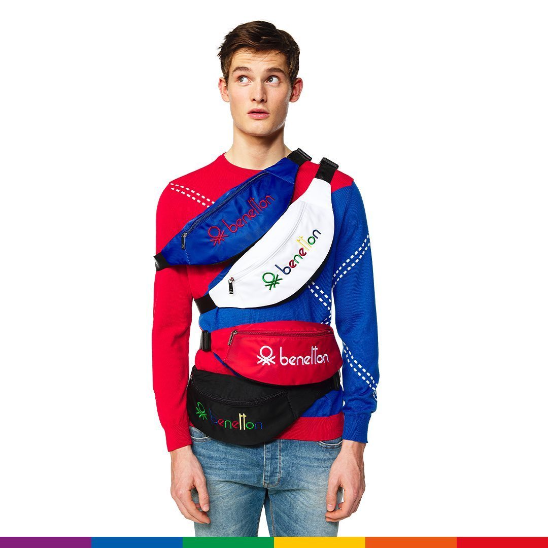 United Colors of Benetton - It’s the rise of bum packs.
#Benetton #SS20 @jcdecastelbajac