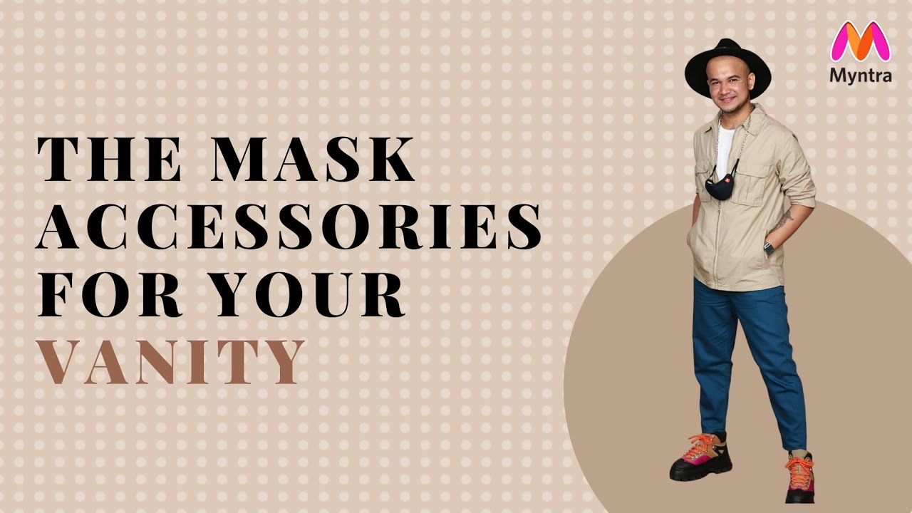 How To Make a Face Mask Holder Strap - Mask Accessories |  Cut It Fix It Fold It | Myntra Studio