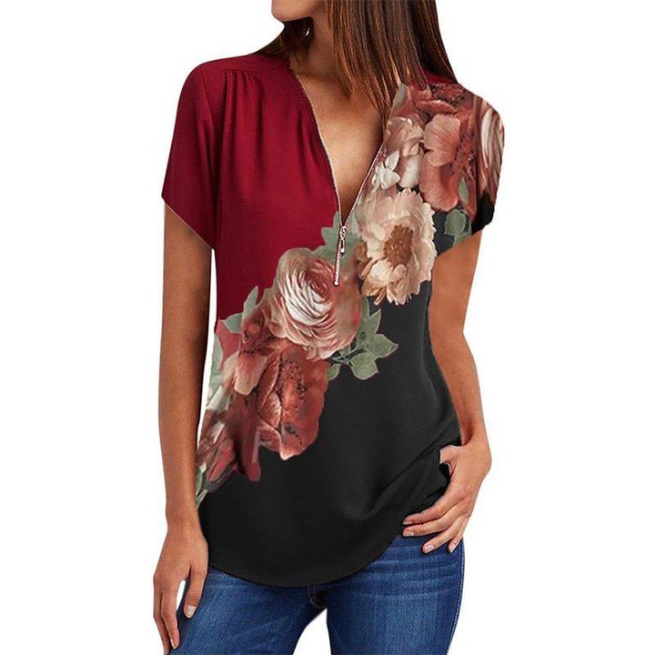 BERRYLOOK.COM - 💃V Neck Floral Print Short Sleeve Blouse
🌈Price:20.95$
Size:from M to 3XL
🔎search:SPX5JRP7AOA
#berrylook #maxidress #tops #bottoms #sale