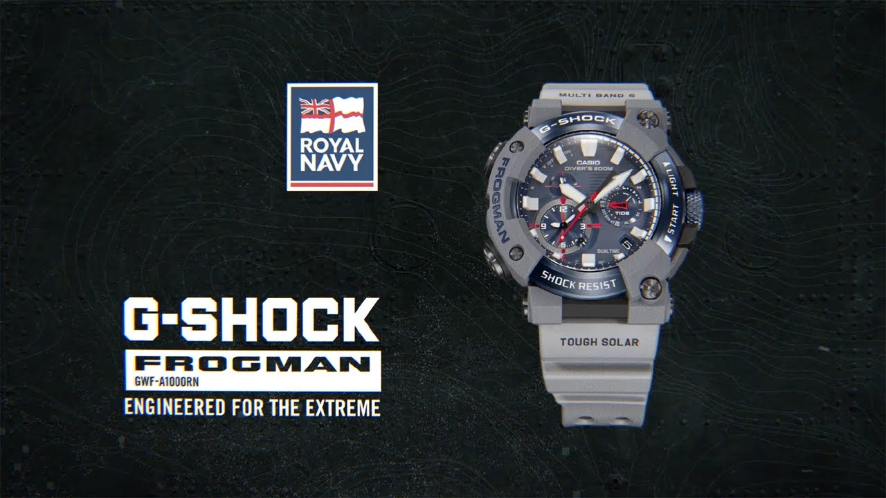 Royal Navy x G-SHOCK FROGMAN Collaboration（Product）：CASIO G-SHOCK
