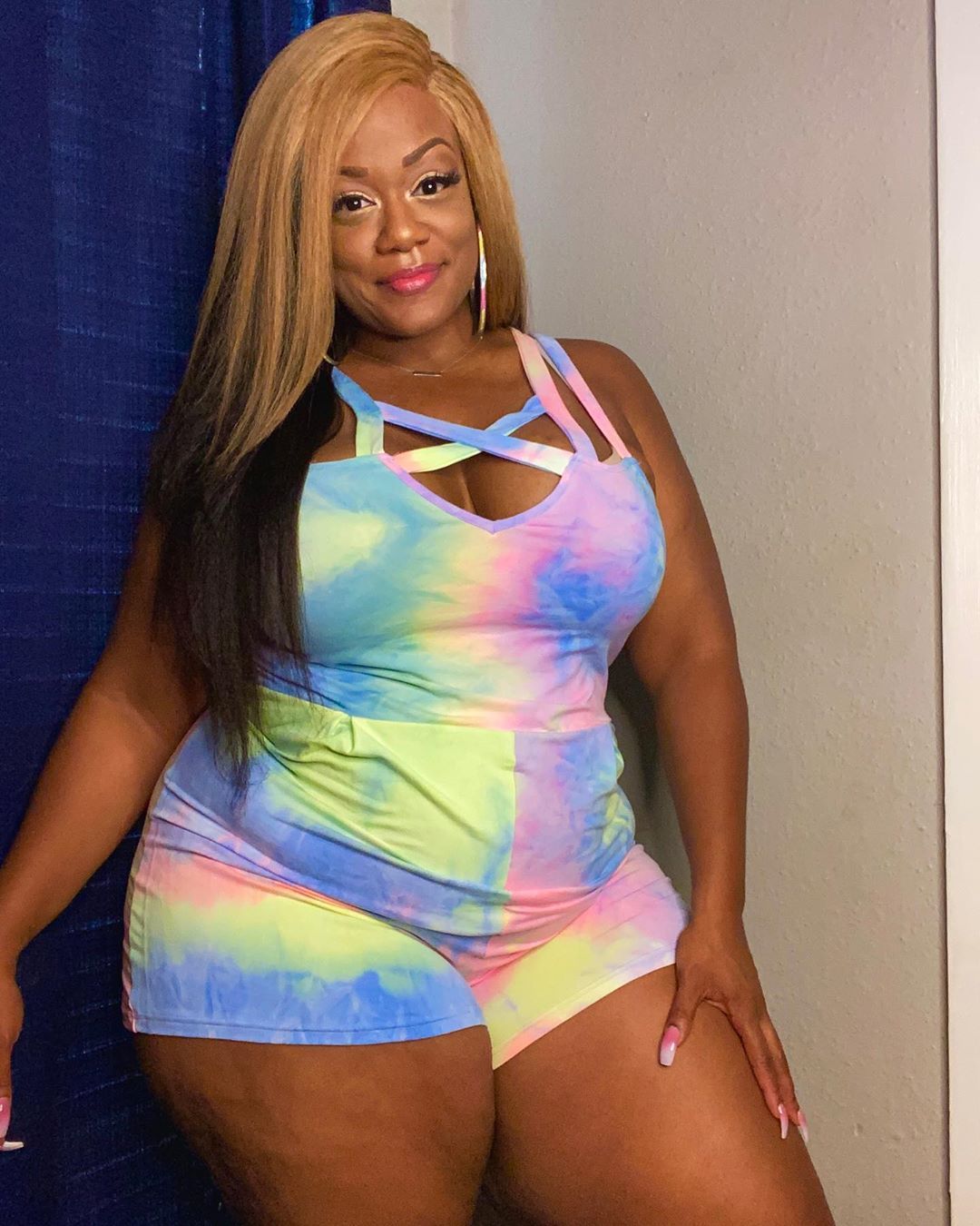 Rosegal - Let's Actively Join our Giveaway Event: https://bit.ly/3gdqucJ⁣
Plus Size Tie Dye Crisscross Romper⁣
Shop via the bio link.⁣
Search ID: 466962102⁣
Use code: RGH20 to Enjoy 18% off!⁣
#rosegal...