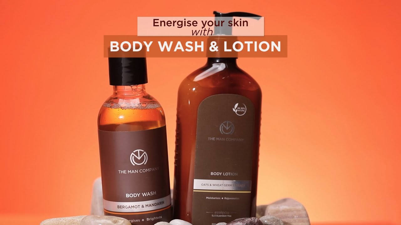 Energising Body Wash with Lotion | The Man Company | #GentlemanInYou