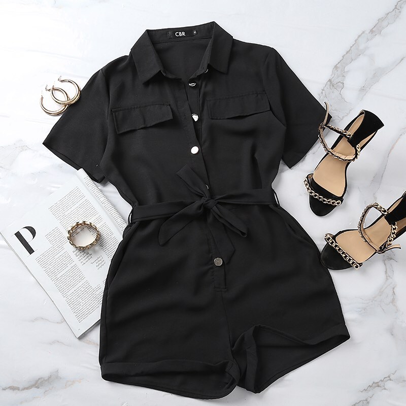 Chic Me - Short Sleeve Solid Cargo Romper
🔍"LZZ1380A"
Shop: ChicMe.com

#chicmeofficial #fashion #style #chic