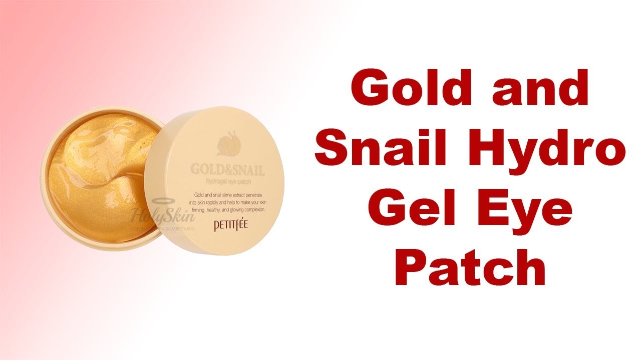 Gold and Snail Hydro Gel Eye Patch