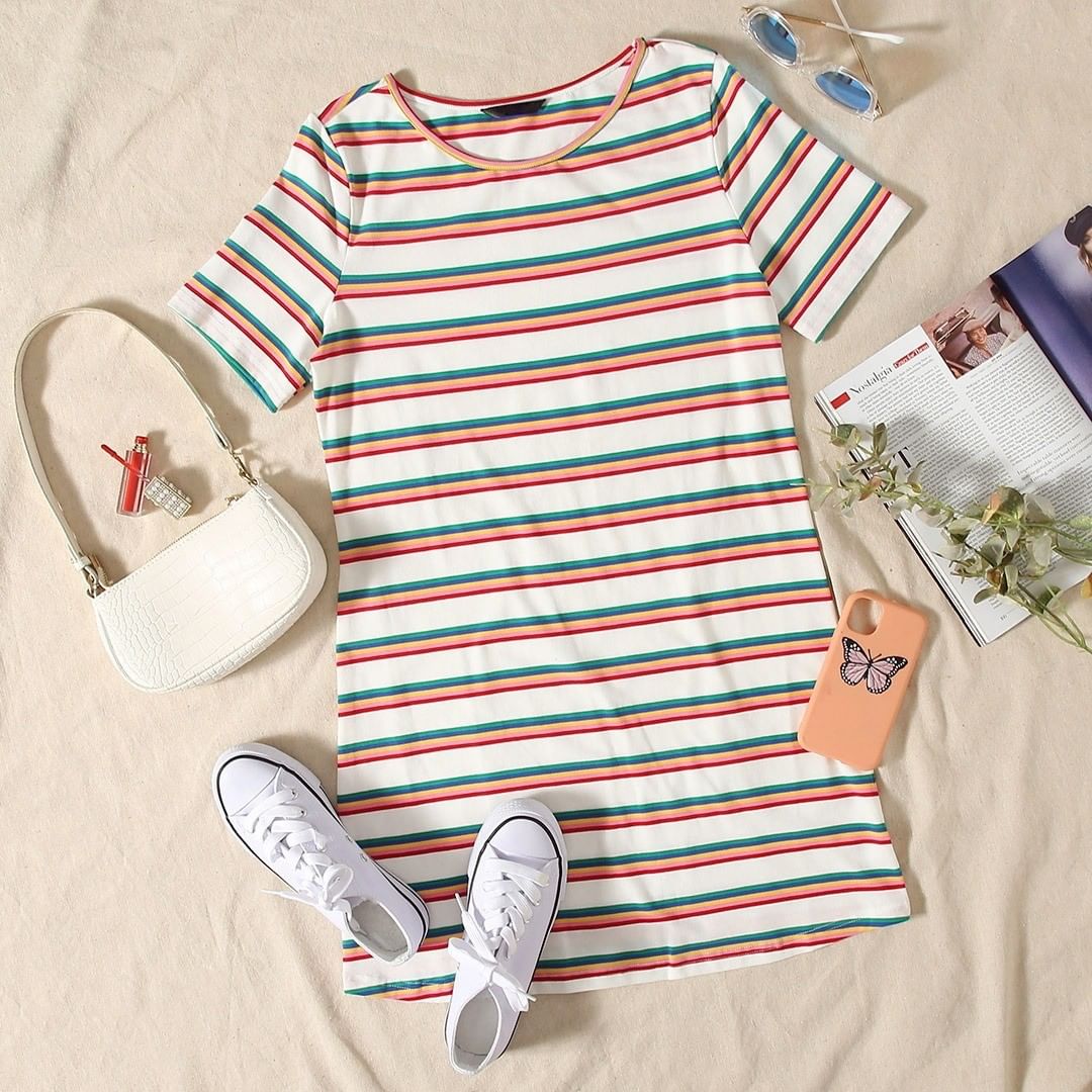 RU.SHEIN.COM - Платье-футболка на сайте ru.shein.com  700руб.⁠
Артикул: swdress07200514171⁠
⁠
Ссылка: http://shein.top/qzru08e⁠
⁠
#SHEIN #SHEINRU #SHEINstyle #dresses