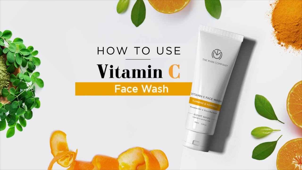 How To Use Vitamin C Face Wash | The Man Company | #GentlemanInYou