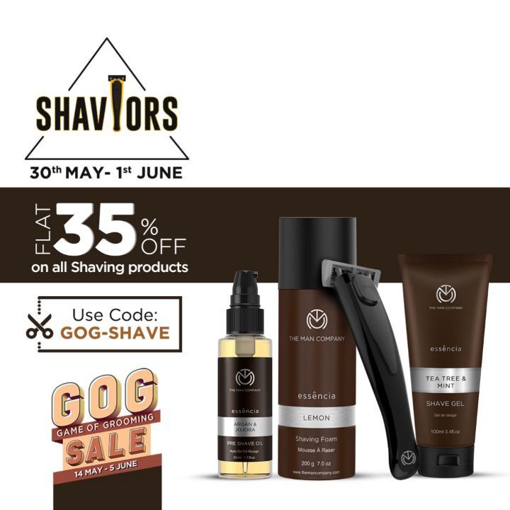 The Man Company - Shaviours, assemble! Grab 35% off everything you need to get your shave game on until 1st June, 11:59 pm!
Use code GOG-Shave.
GOG sale link in bio.
The Man Company is proud to be #Vo...