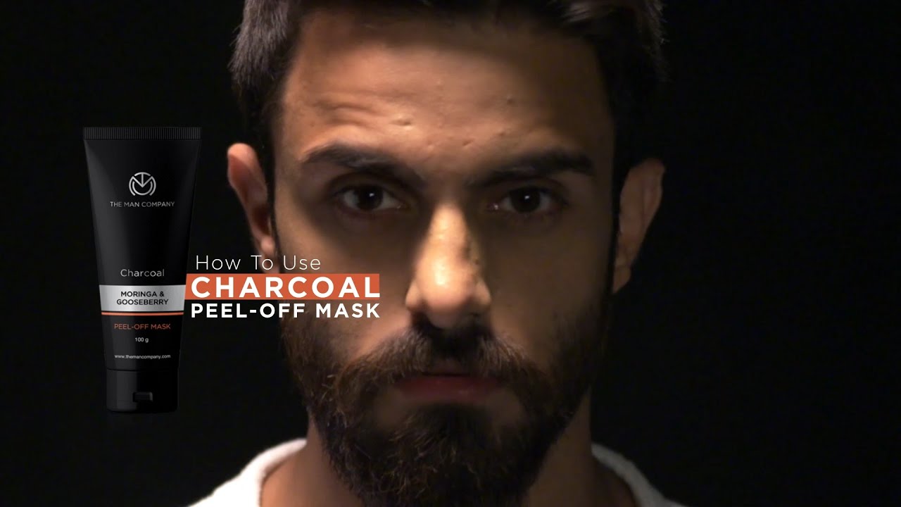 How To Use the Charcoal Peel-Off Mask | The Man Company | #GentlemanInYou