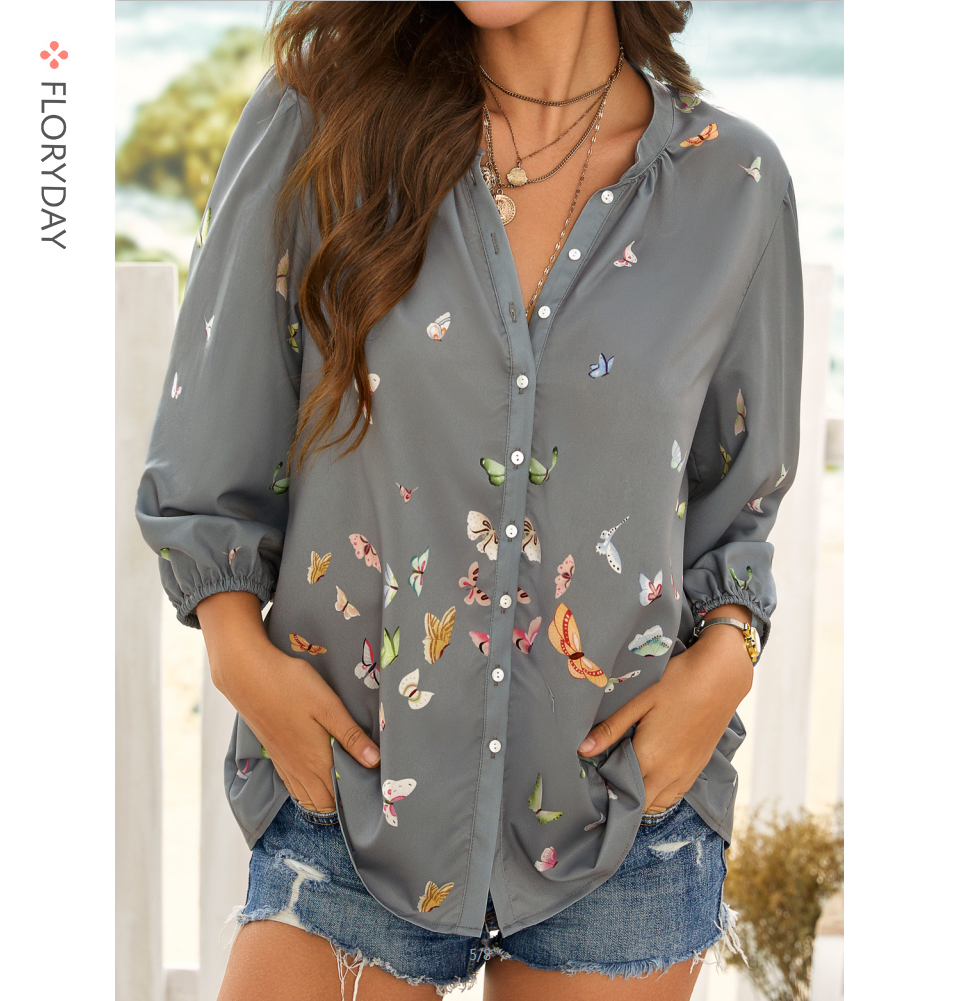 FloryDay - Easy to wear and perfect to match💋⁣
⁣
Shop item: #4265660⁣
⁣
#blouse #autumnlook #outfitoftheday #theeverygirl #fashionblogger
