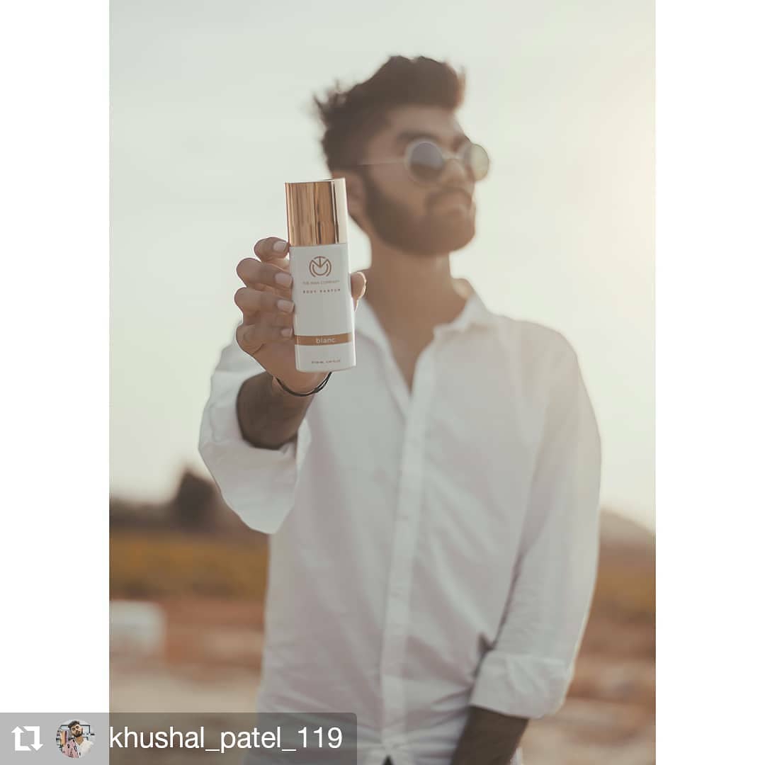 The Man Company - #Repost @khushal_patel_119
. 
. 
. 
. 
. 
I ordered this body perfum from @themancompany & trust me fragrance is just awesome. I orderd trio pack & the blanc is my personal favourite...