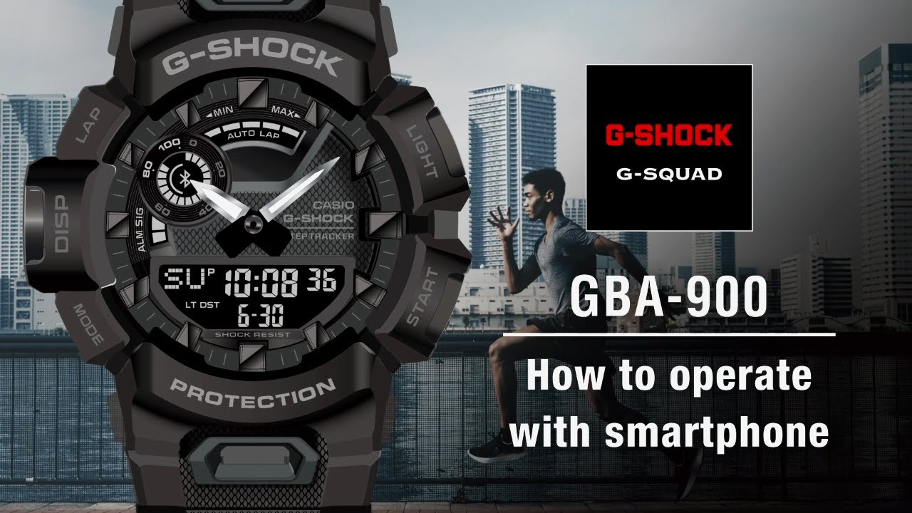 Tips Vol.06: How to operate with smartphone | CASIO G-SHOCK GBA-900