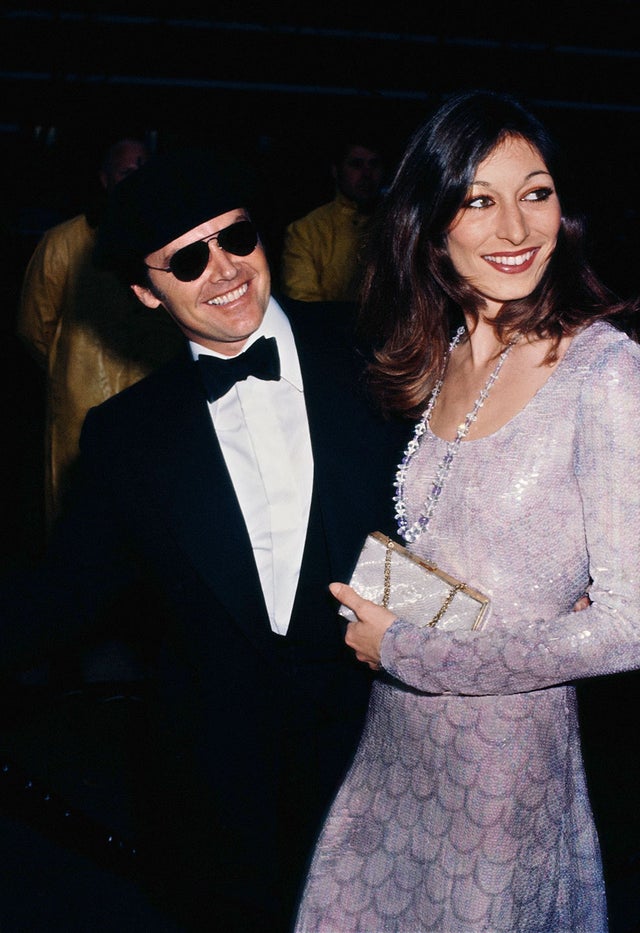 Джек Николсон и красавица Анжелика Хьюстон в 1975 году