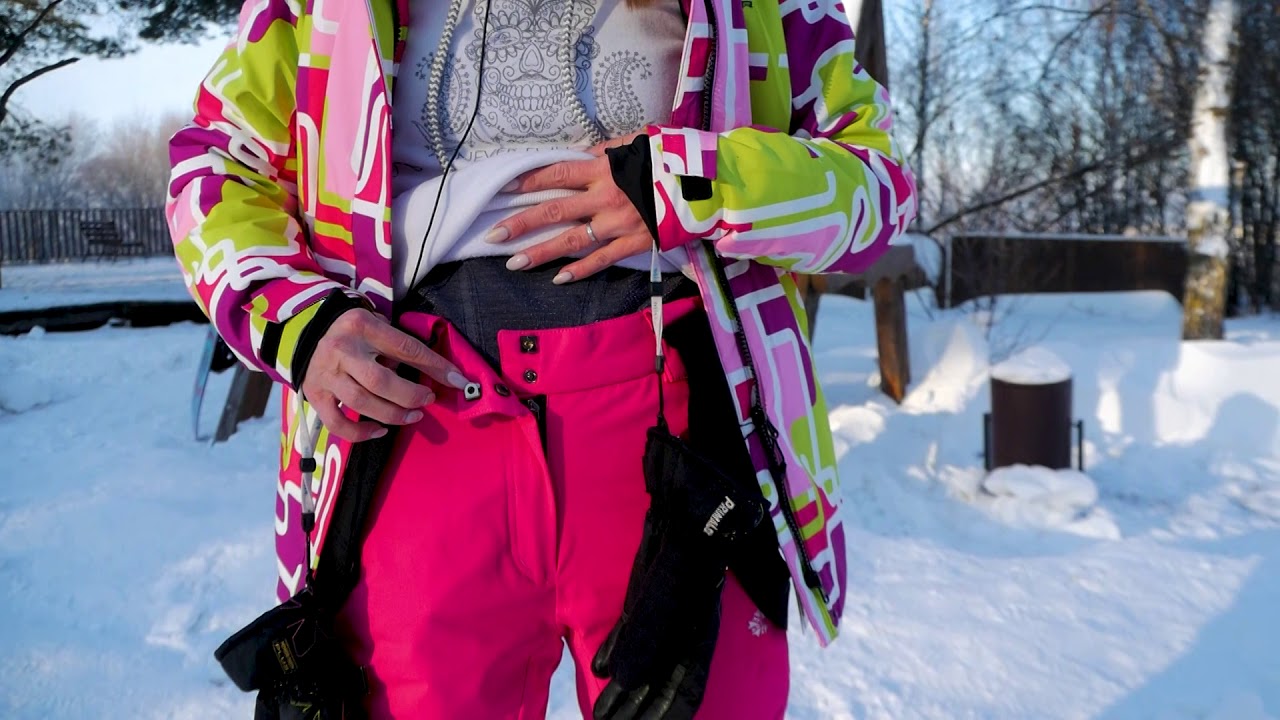 Обзор женского горнолыжного костюма Lafor