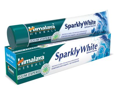 Зубная паста HIMALAYA Sparkly White отбеливающая
