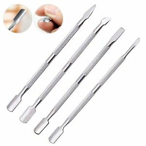  3X(Nagelhautschieber UV Gel Nagellackentferner Werkzeug Nail Art Cuticle Tr T3M