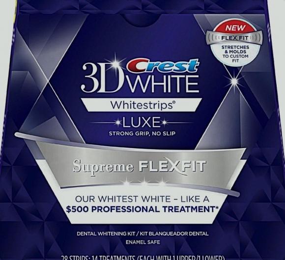 Отбеливающие полоски для зубов Crest Whitestrips Luxe Supreme FLEXFIT
