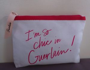  GUERLAIN "я так роскошна в Guerlain" белый макияж косметичка, совершенно новый!!!