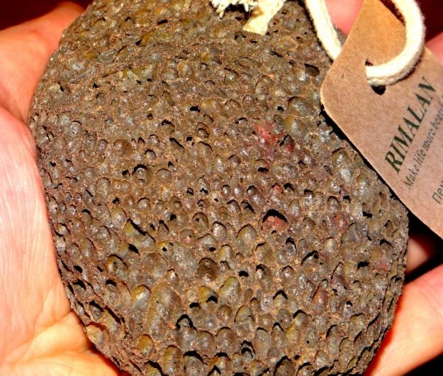 Пемза для ног Rimalan Чёрная Вулканическая